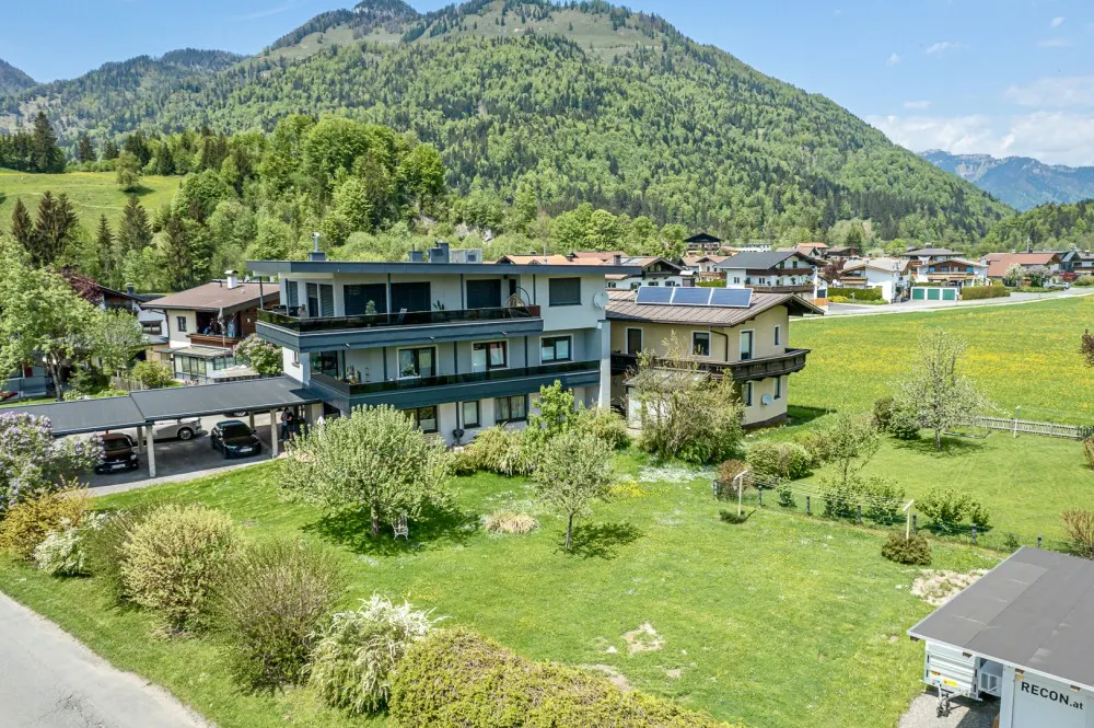 KITZIMMO-Neubau-Gartenwohnung in Kössen kaufen.