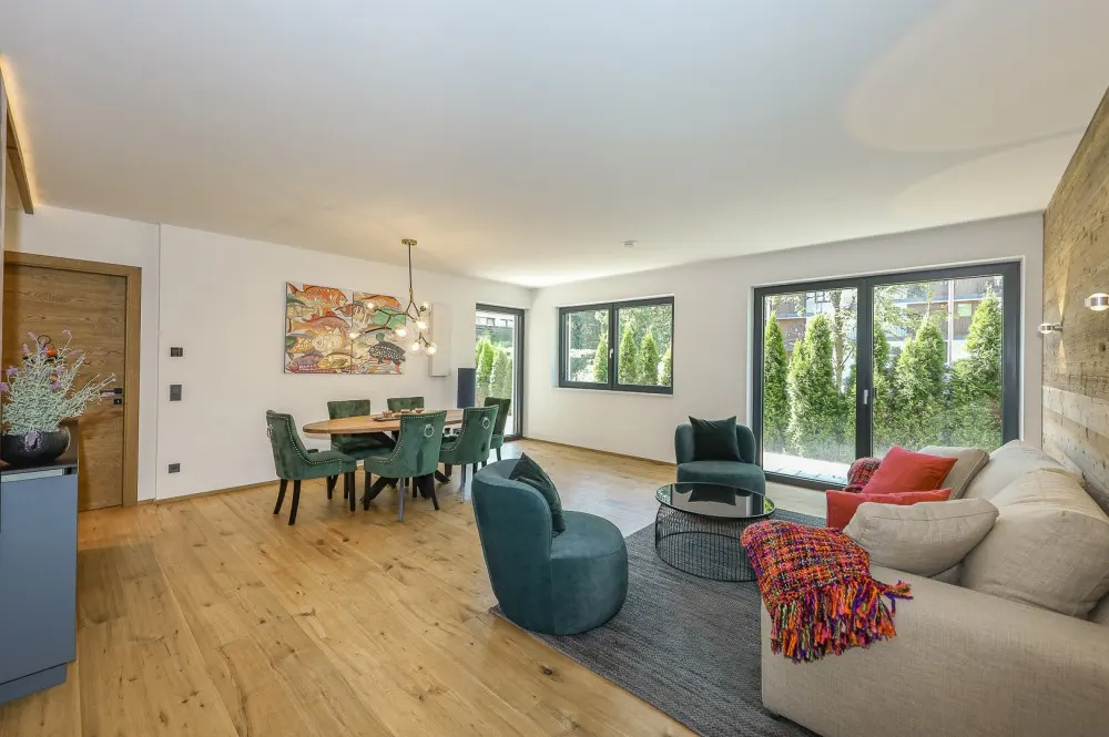 KITZIMMO-moderne Gartenwohnung in exklusivem Neubau - Immobilien St. Johann.