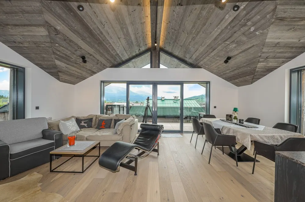 KITZIMMO-Luxus-Penthouse mit Kaiserblick kaufen - Immobilien St. Johann.