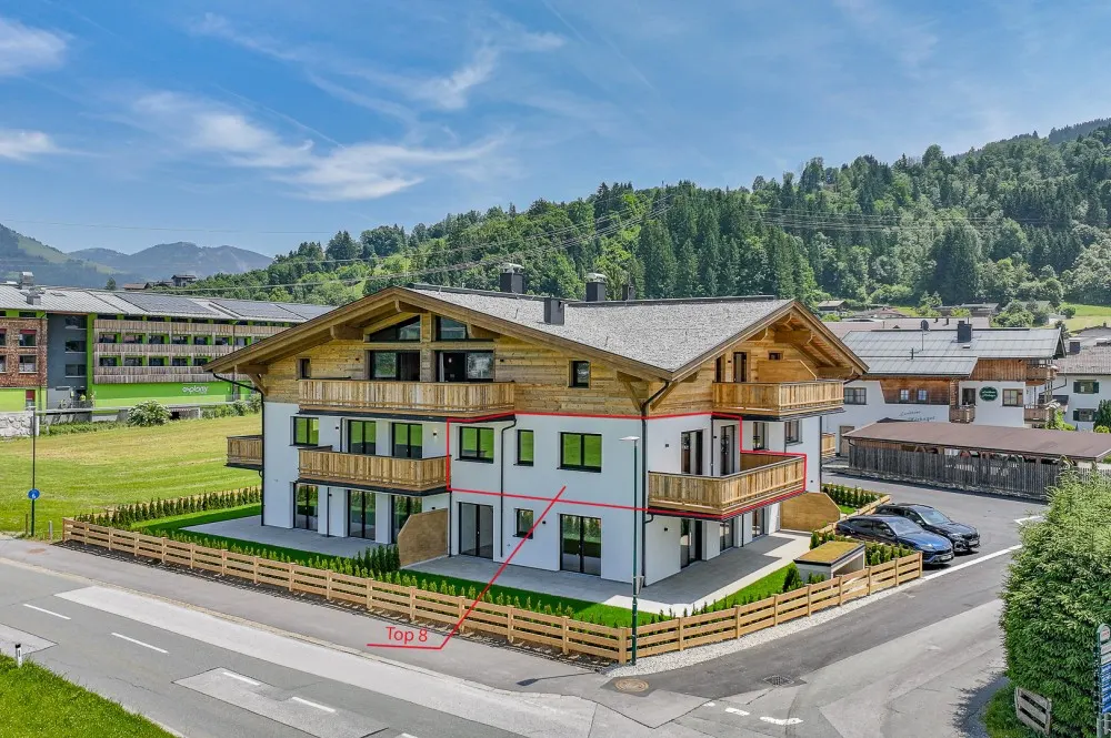 KITZIMMO-Neubauprojekt mit 10 exklusiven Wohnungen kaufen - Immobilien St. Johann.
