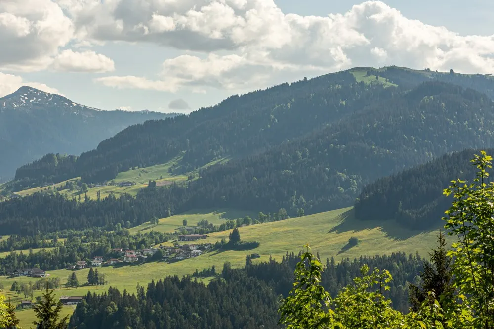 KITZIMMO-Grundstück mit Baugenehmigung für 2 Luxuschalets - Immobilien Itter kaufen.