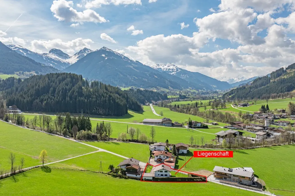 KITZIMMO-Landhaus in Toplage kaufen - Immobilien Aurach bei Kitzbühel.