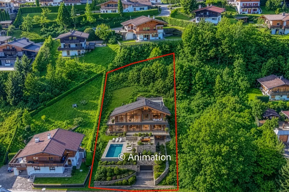 KITZIMMO-Baugrundstück mit Bergblick kaufen - Immobilien Kitzbühel.