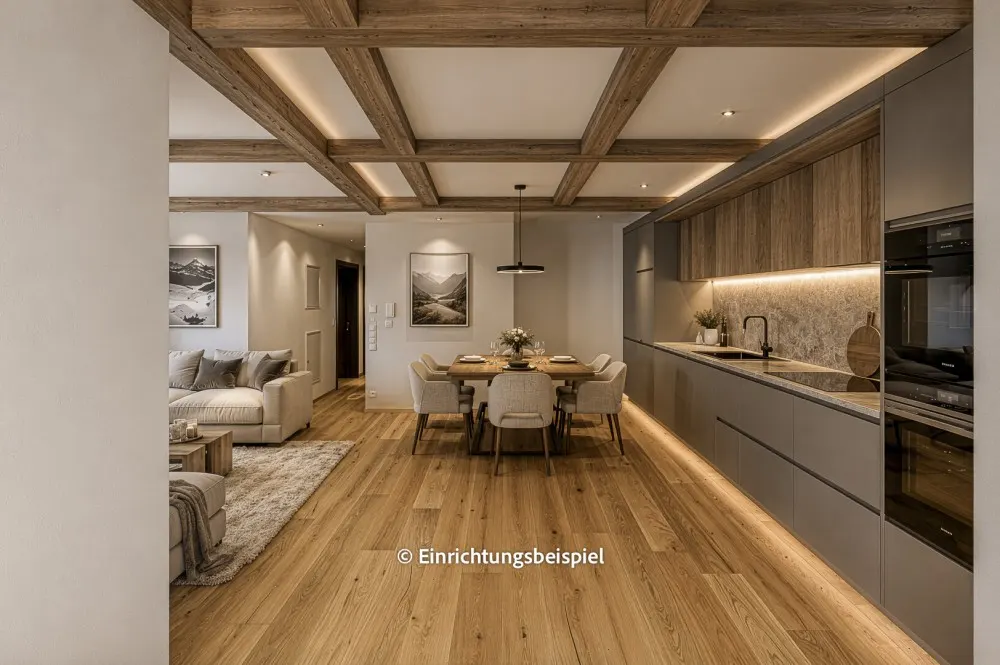 KITZIMMO-Neubau-Gartenwohnung kaufen - Immobilien Fieberbrunn Tirol.