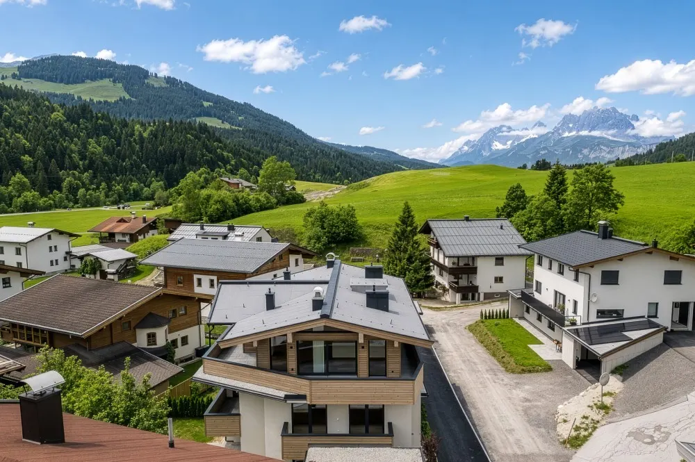 KITZIMMO-Luxuspenthouse mit Bergblick kaufen - Immobilien Fieberbrunn.