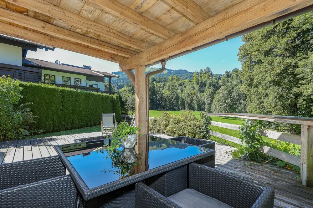 KITZIMMO-Alpenchalet in sonniger Ruhelage mit Kaiserblick - Immobilien Ellmau.-12