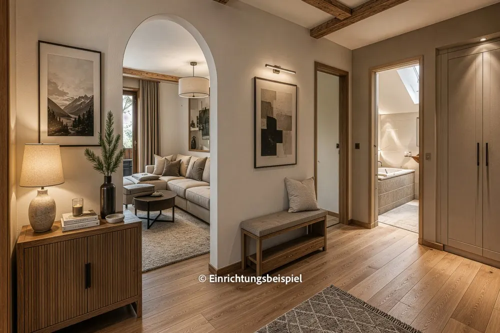 KITZIMMO-Dachgeschosswohnung in Ruhelage mit Kaiserblick kaufen - Immobilien Oberndorf.