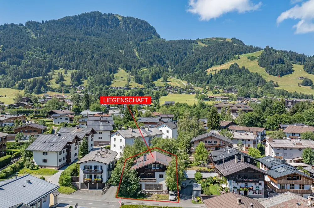 KITZIMMO-Stadthaus im Zentrum mit großem Potenzial kaufen - Immobilien Kitzbühel.