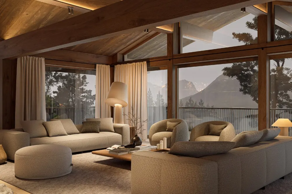KITZIMMO-Exklusives Grundstück mit genehmigter Luxusvilla - Immobilien Kitzbühel.