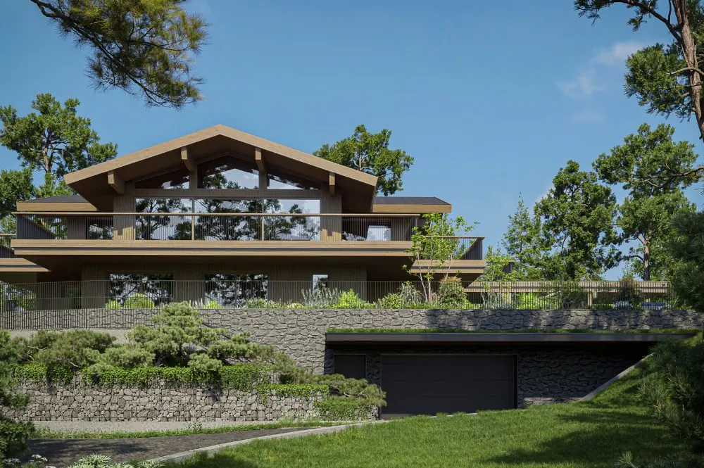 KITZIMMO-Exklusives Grundstück mit genehmigter Luxusvilla - Immobilien Kitzbühel.