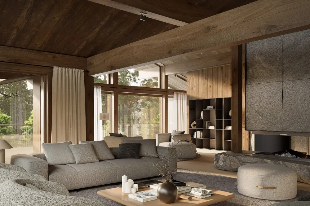 KITZIMMO-Exklusives Grundstück mit genehmigter Luxusvilla - Immobilien Kitzbühel.