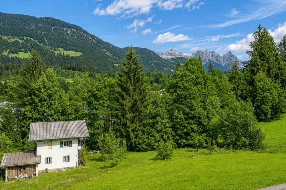 KITZIMMO-Baugrundstück mit Altbestand in Toplage kaufen - Immobilien Fieberbrunn.