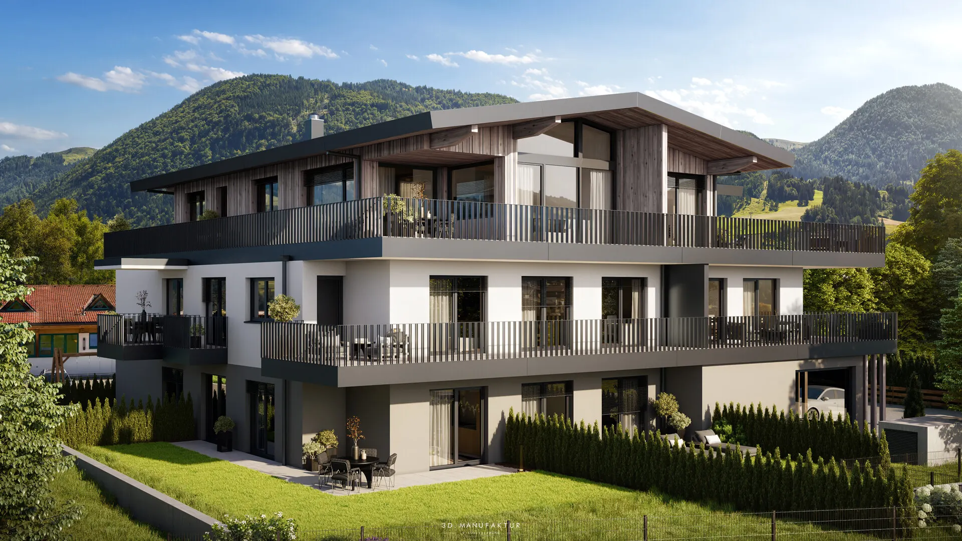 KITZIMMO-Baugrundstück mit Baugenehmigung kaufen - Immobilien Kirchdorf in Tirol.