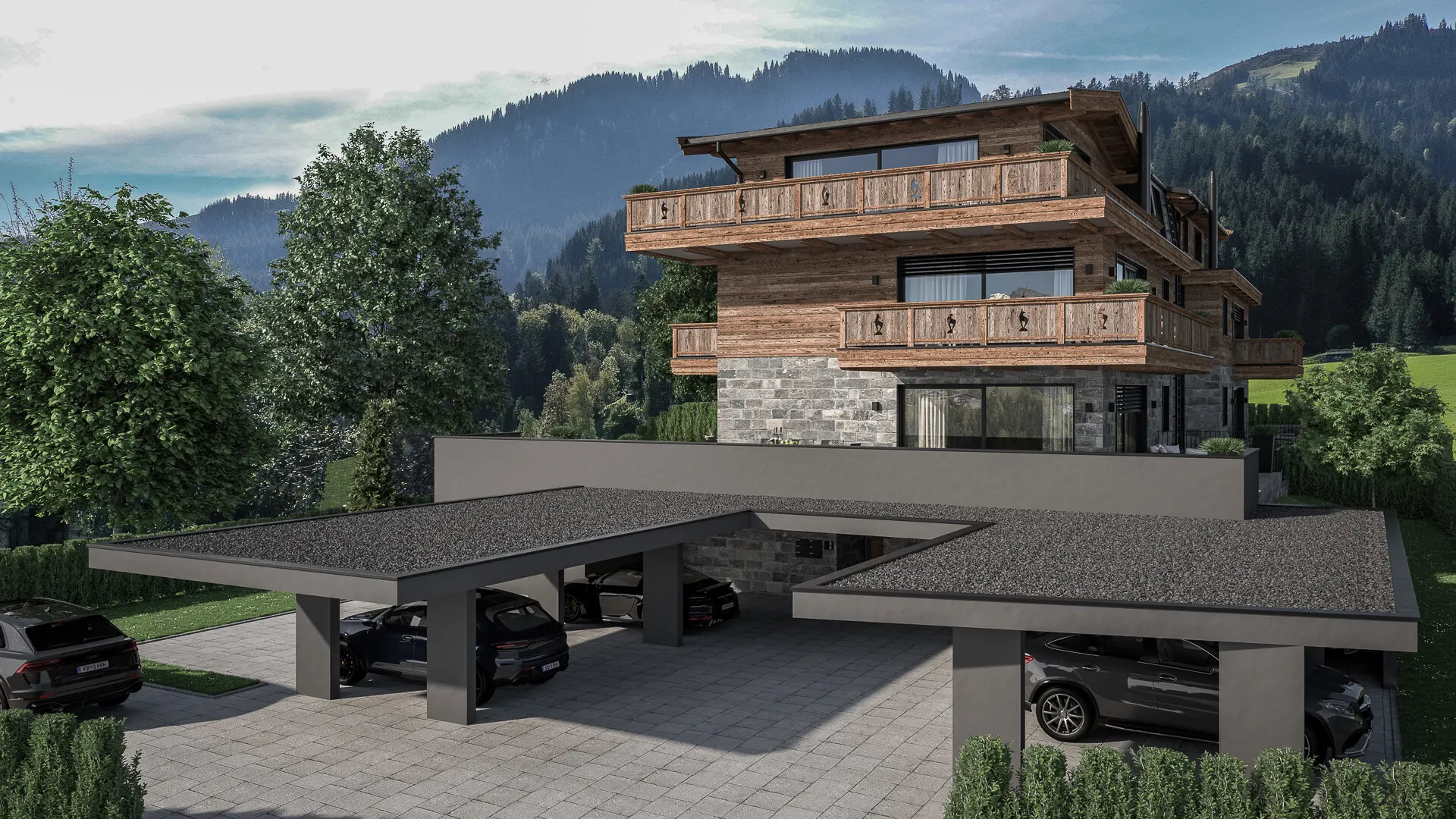KITZIMMO-Luxus-Penthouse am Hahnenkamm kaufen - Immobilien Kitzbühel.