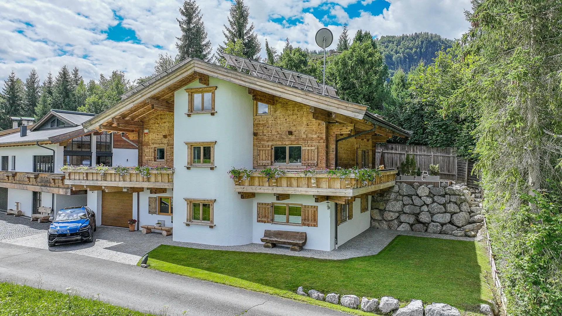 KITZIMMO-Freizeitwohnsitz in Ruhelage mit traumhaftem Ausblick kaufen - Immobilien Fieberbrunn.