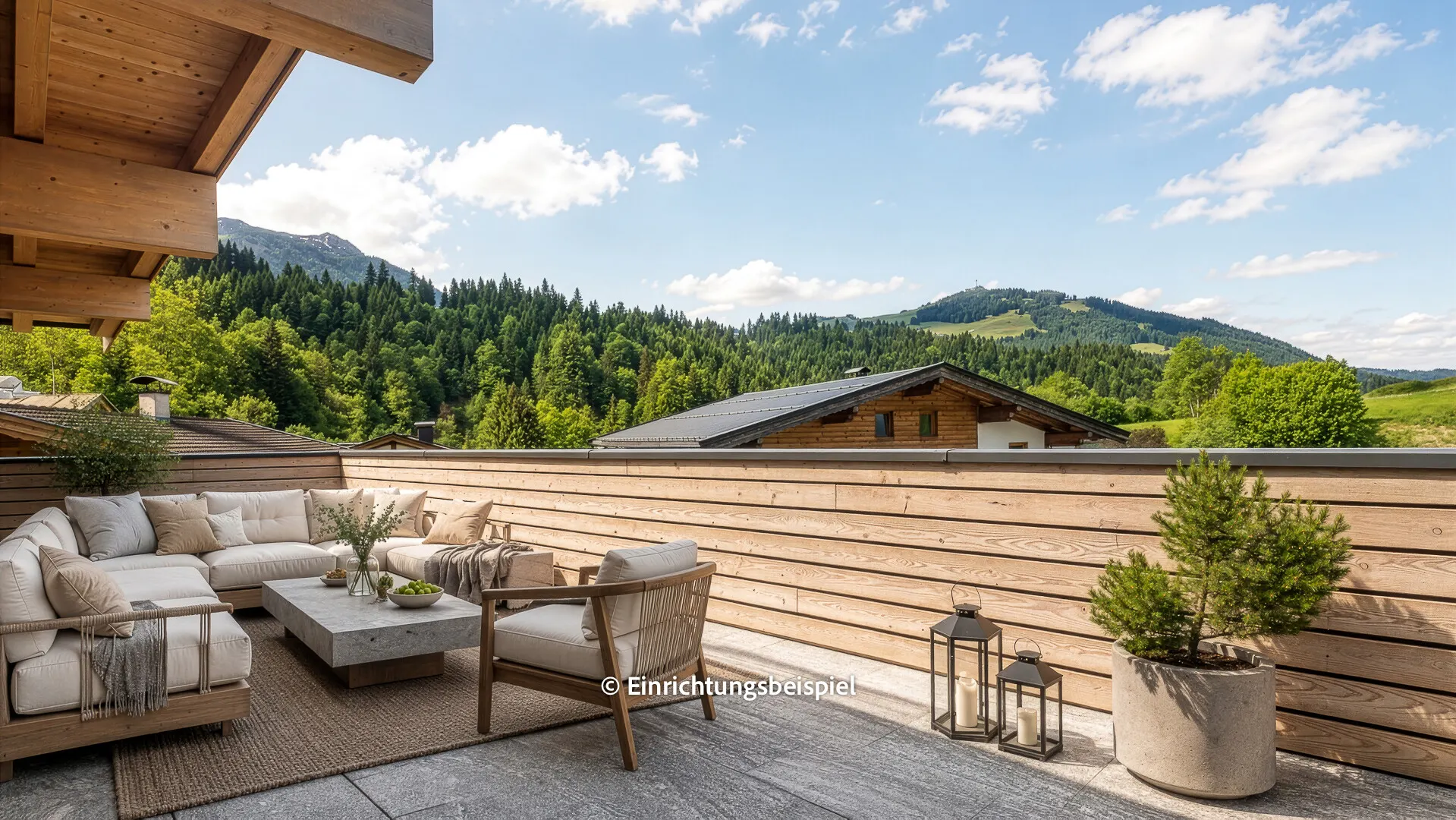 KITZIMMO-Luxuspenthouse mit Bergblick kaufen - Immobilien Fieberbrunn.-5