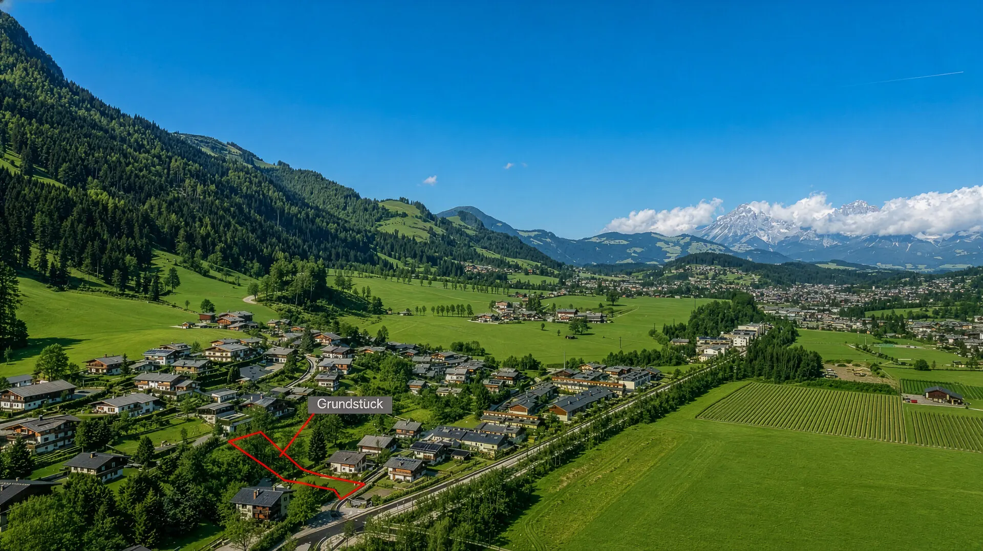 KITZIMMO-Grundstück mit Baugenehmigung für 3-Luxuswohnungen - Immobilien Kitzbühel.-9