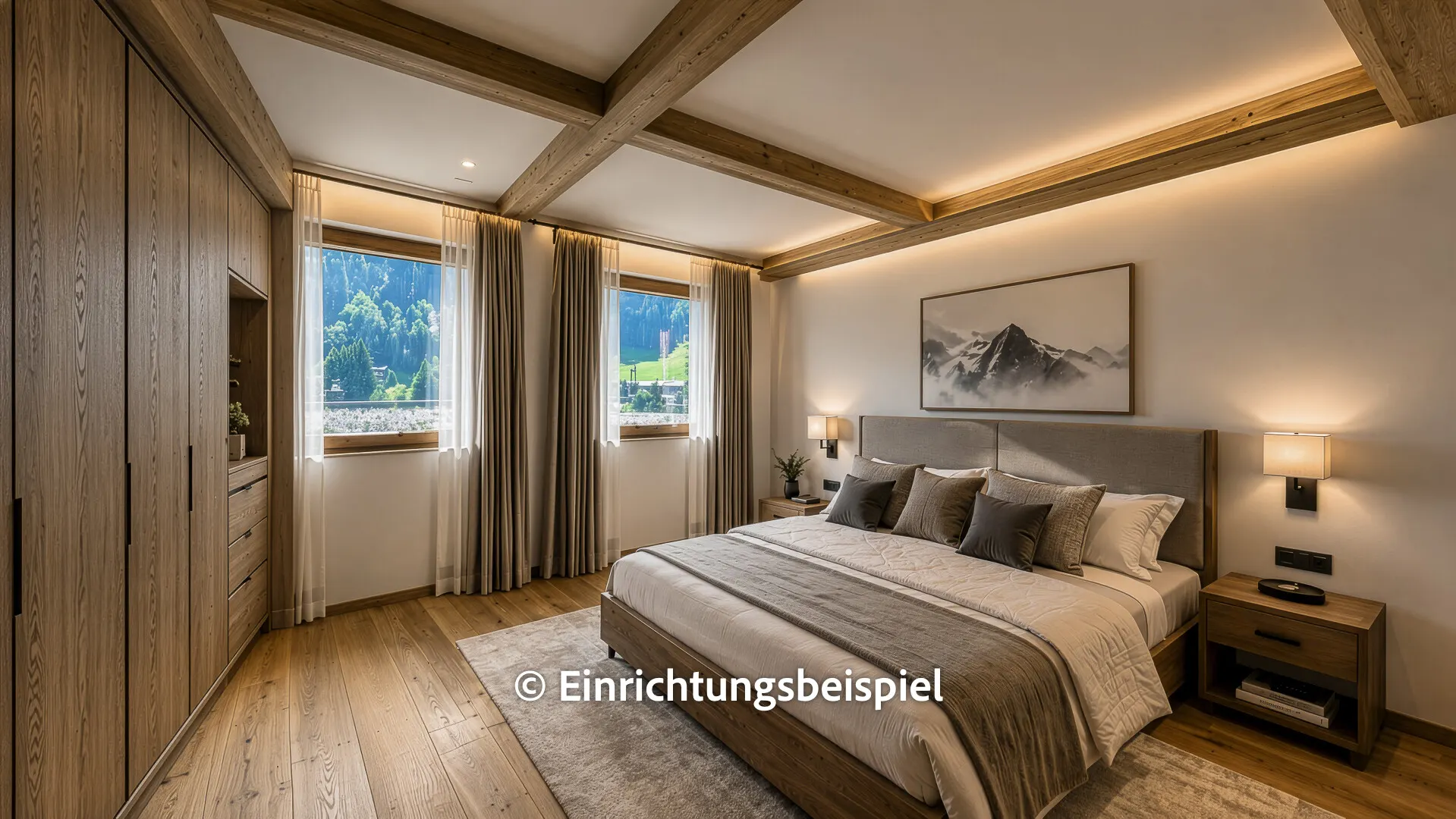 KITZIMMO-4-Zimmerwohnung mit traumhaftem Ausblick in sonniger Ruhelage - Immobilien Jochberg.